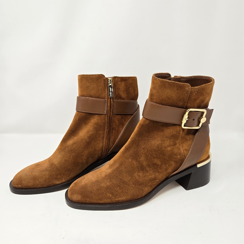 Jimmy Choo Clarice Suede Boot Size 36
